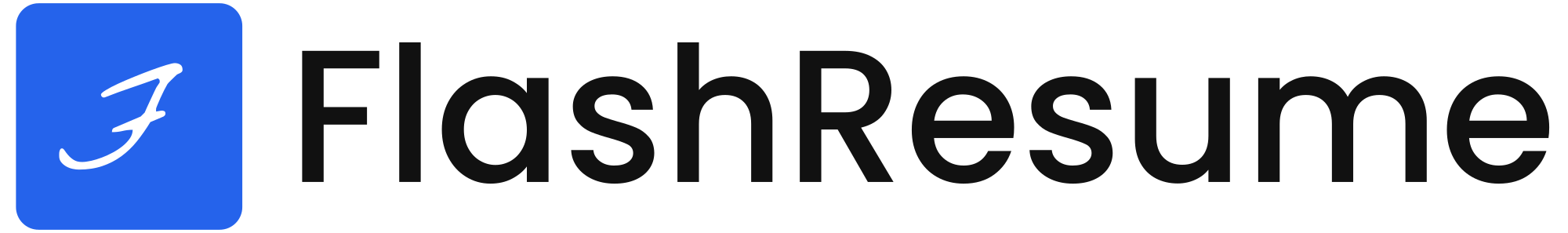 FlashResume Logo